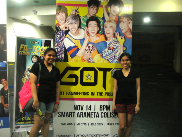 Got7PH2015 | Poster Photo Near the Ticket Outlet