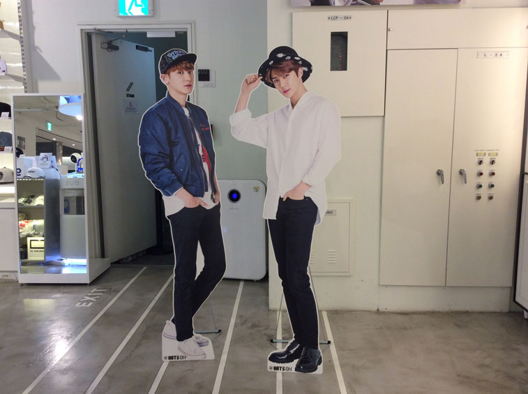 Handsome Exo Sehun and Chanyeol Standee