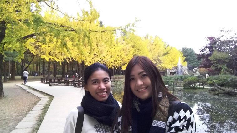 nami-island-with-karen-and-paola