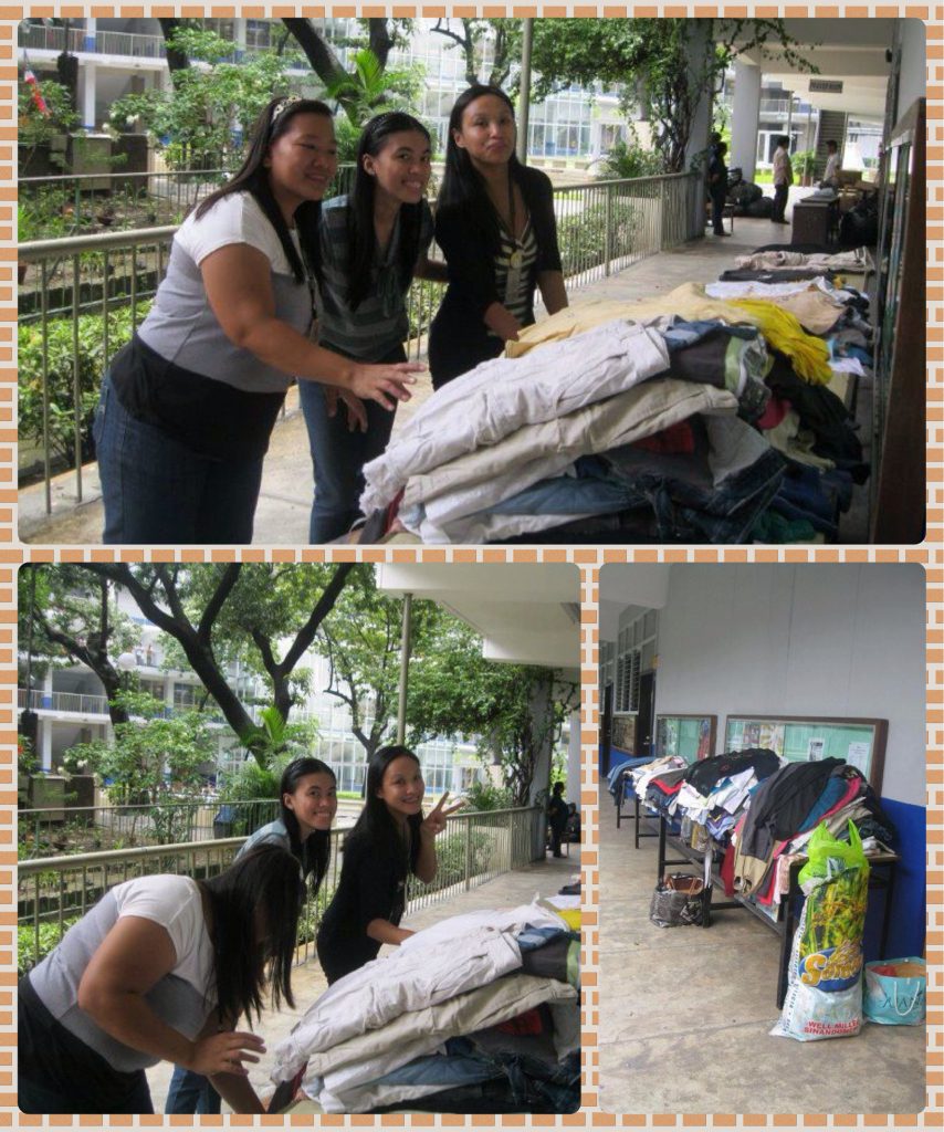 Happy to Volunteer at Jose Rizal University-Relief Operation