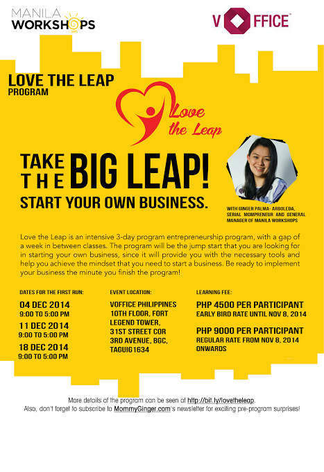 December Workshop: Love the Leap Program