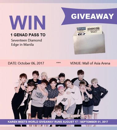 Seventeen Diamond Edge in Manila Ticket Selling Experience + Ticket Giveaway