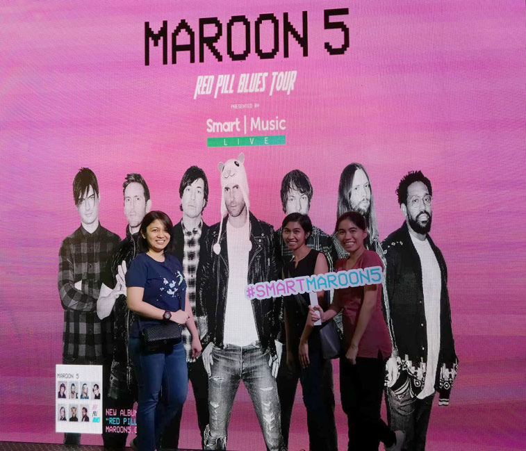 Maroon5 Red Pill Blues Tour in Manila | Karen Meets World