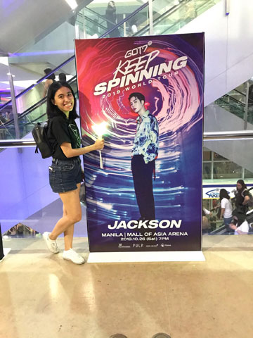 GOT7 Jackson 2019 World Tour 'KEEP SPINNING' in Manila by Naver x